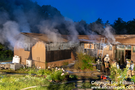 Hollis NH Fire Scene Photo 1