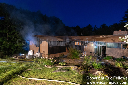 Hollis NH Fire Scene Photo 6