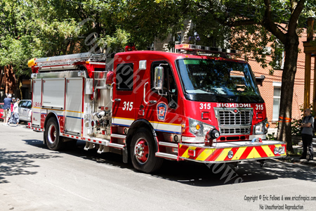 Pumper 315 - 2008 Spartan Furion/Rosenbauer