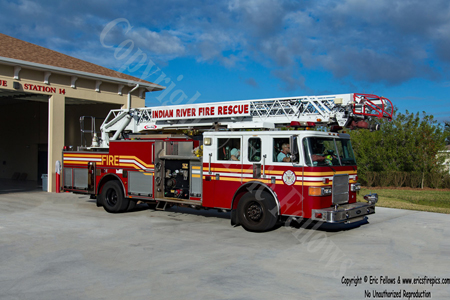 Spare Ladder - 2004 Pierce Enforcer