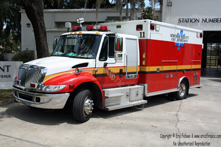 Rescue 11 - International 4900/Wheeled Coach