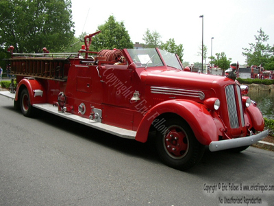 Former Engine - 1945 Seagrave Quad