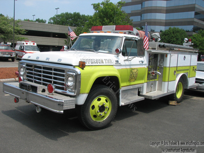 Former Jefferson Township Engine 11 - 1978 Ford/E-One