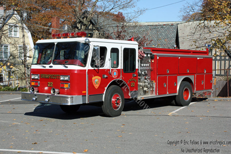 Former Engine 22 - 1988 E-One Hush