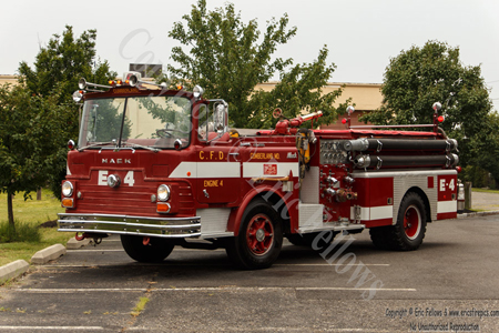 Former 1968 Mack CF600 Engine 4