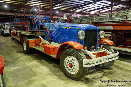 Former 1930 Ahrens-Fox Ladder