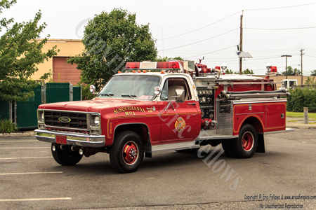 1979 Chevrolet K30 Pierce Mini-Pumper Engine 27-3