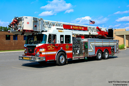 Plains Township Truck 1 Spartan Crimson