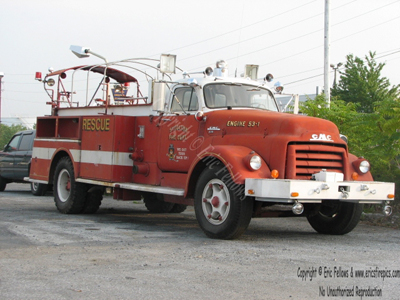 1951 GMC Pirsch Engine 53-1