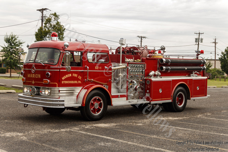 1967 Mack C85F Marion Fire Company Engine 52-1